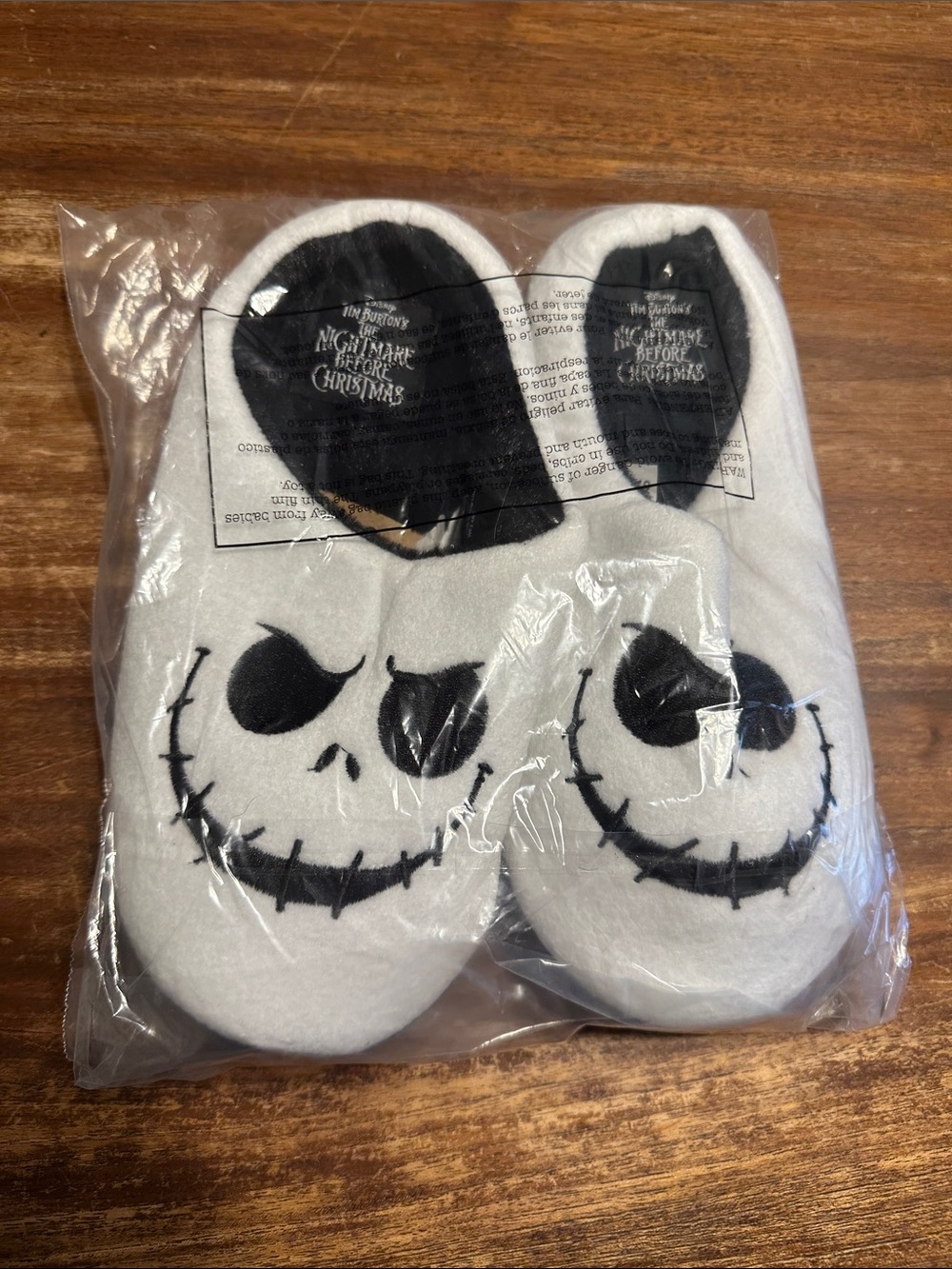Nightmare Before Christmas Slippers NWT Size 5/6